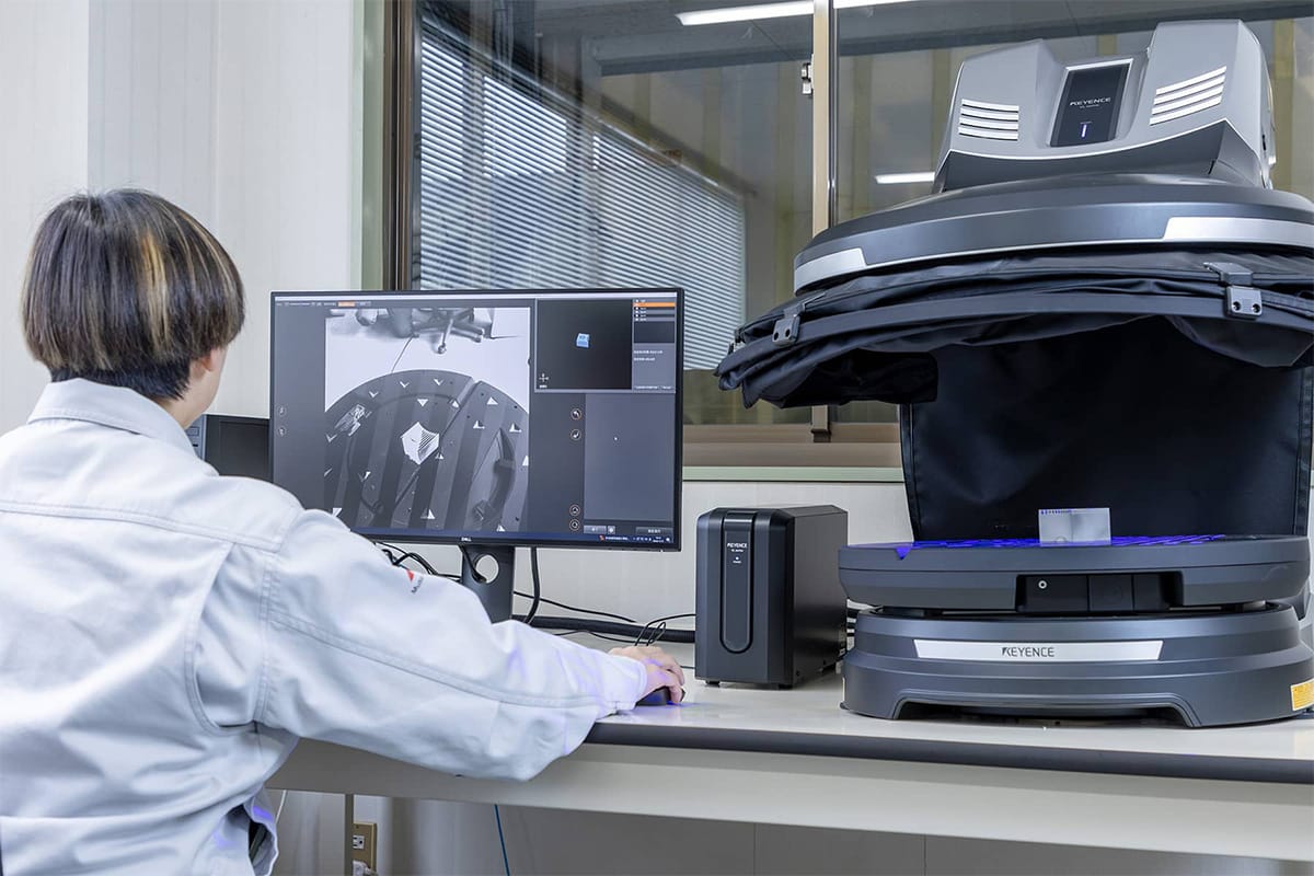 ムトウの金型、製品測定サービスは、3DスキャナーやCNC三次元測定機を使用しています